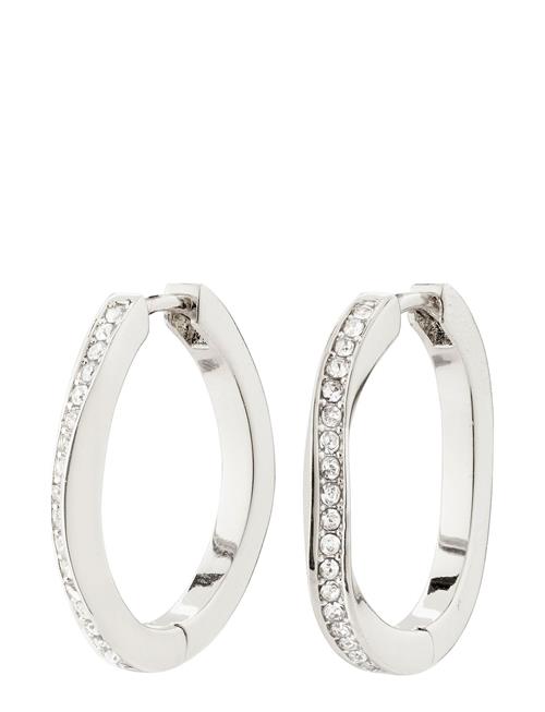 Pilgrim True Recycled Hoop Earrings Pilgrim Silver