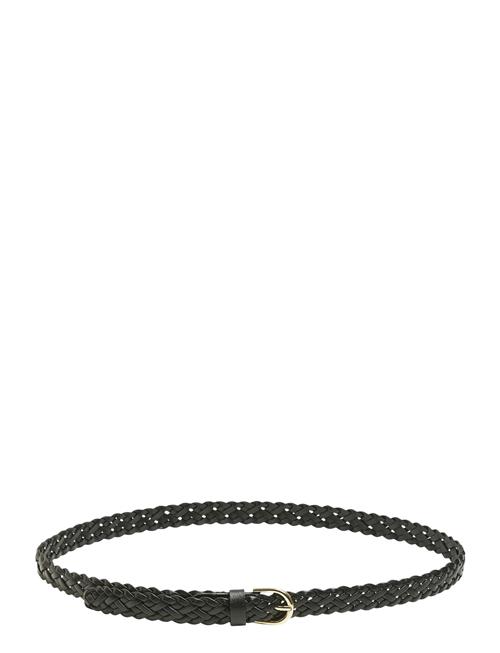 Pieces Pcavery Leather Braided Slim Belt Noos Pieces Black