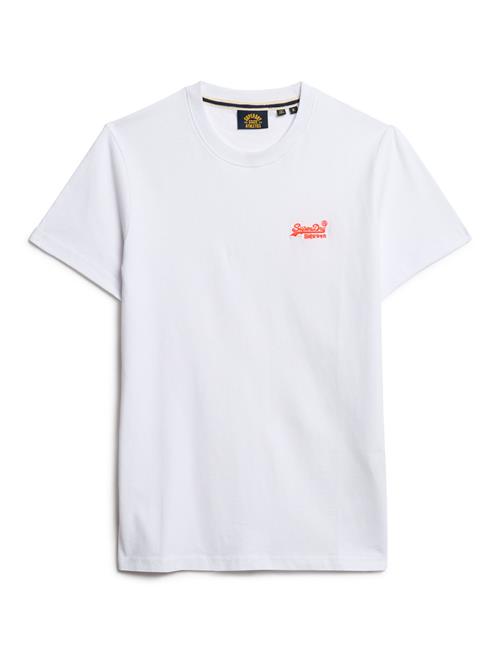 Se Superdry Essential Logo Emb Tee Superdry White ved Booztlet