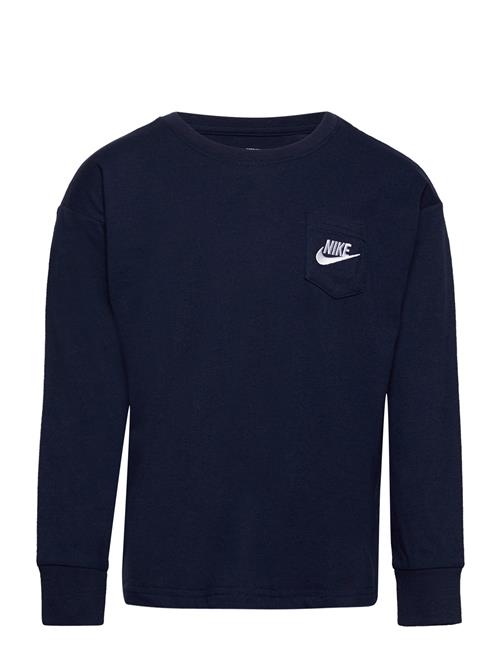 Nike Nsw Relaxed Ls Lbr Tee / Nsw Relaxed Ls Lbr Tee Nike Navy