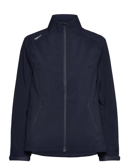 Se PUMA Golf W Drylbl Rain Jacket PUMA Golf Navy ved Booztlet