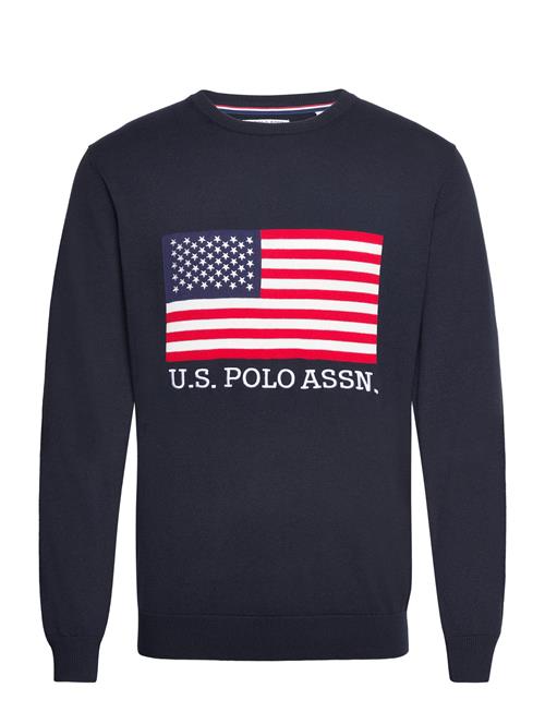 Se U.S. Polo Assn. Uspa Knit Adam Men U.S. Polo Assn. Navy ved Booztlet