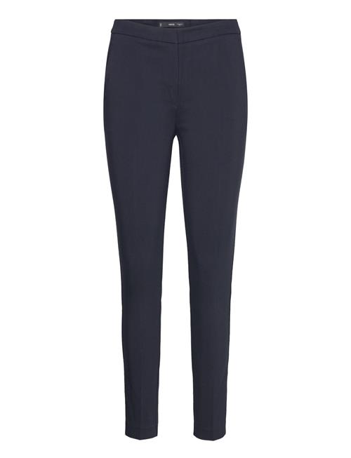 Crop Skinny Trousers Mango Navy