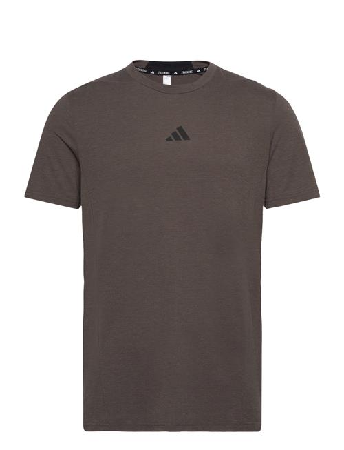 Se adidas Performance D4T Workout T-Shirt Adidas Performance Grey ved Booztlet