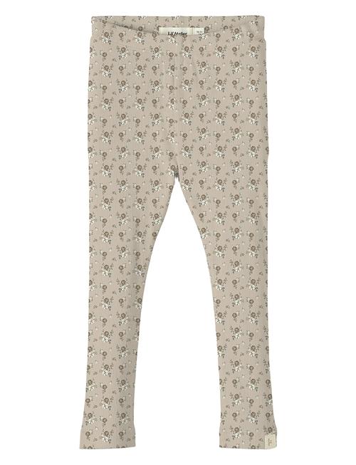 Se Lil'Atelier Nmfgago Slim Legging Lil Noos Lil'Atelier Beige ved Booztlet