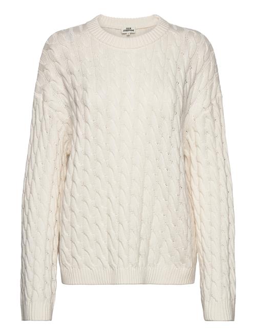 Cable Knit Sweater Julie Josephine White