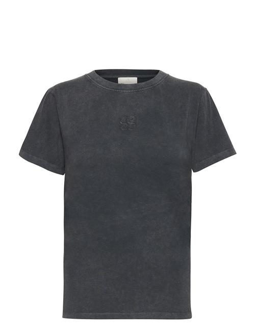 Se My Essential Wardrobe Seattlemw Logo Emb. Tee My Essential Wardrobe Grey ved Booztlet