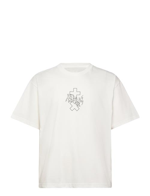 Se Replay T-Shirt Over Core Replay White ved Booztlet