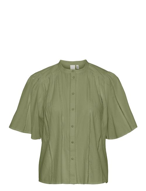 Se YAS Yasgunia 2/4 Shirt S. YAS Khaki ved Booztlet