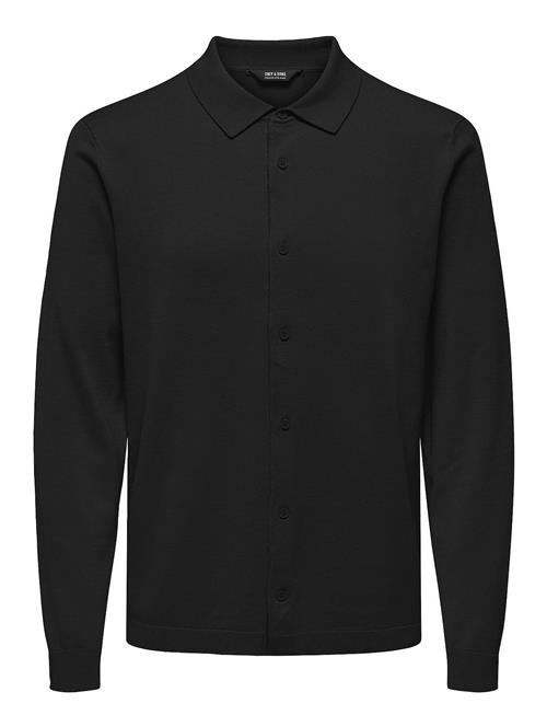 ONLY & SONS Onswyler Life Reg 14 Shirt Knit Cs ONLY & SONS Black