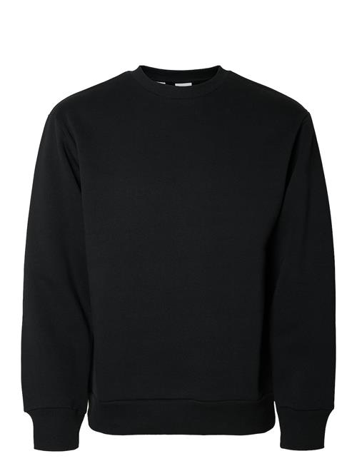 Se Selected Homme Slhreg-Dan Sweat Crew Neck Selected Homme Black ved Booztlet