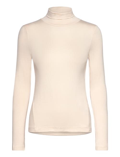 French Connection Venitia Jersey Split Cuff Top French Connection Beige