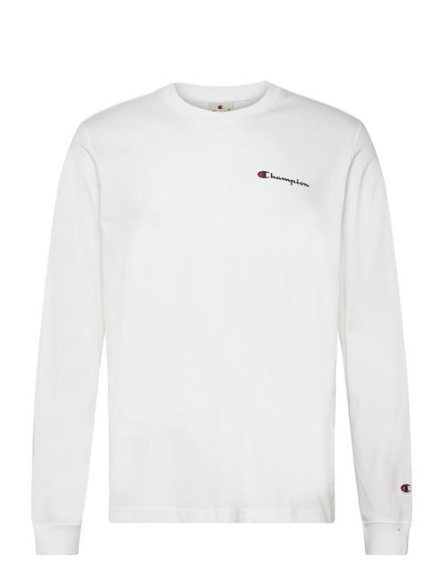 Champion Crewneck Long Sleeve T-Shirt Champion White