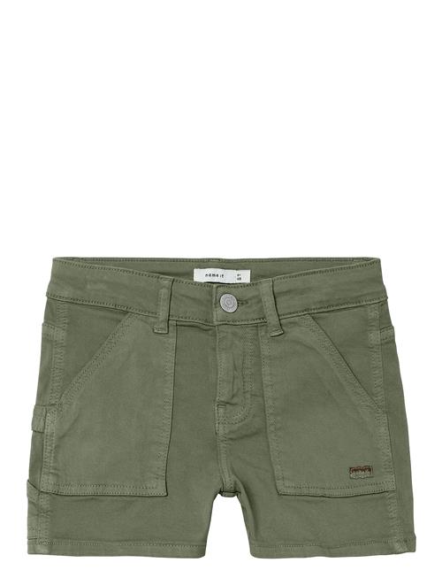 Nkfrose Reg Twi Shorts 7740-Mf Noos Name It Green