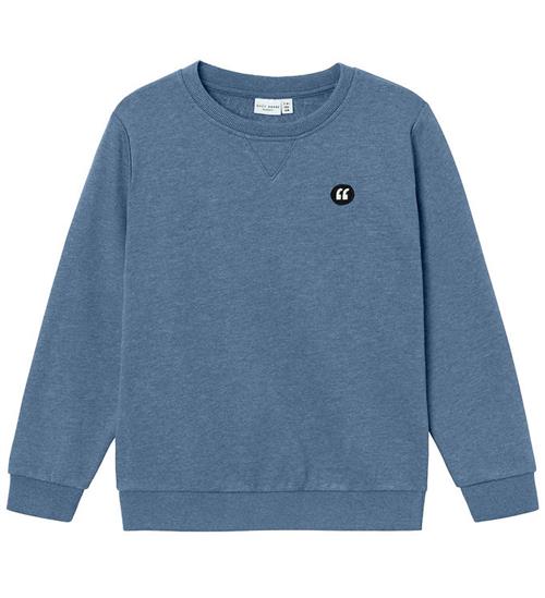Se Name It Sweatshirt - NkmVimo - Noos - Coronet Blue ved KidsWorld