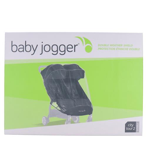 Se Baby Jogger Baby Jogger Regnslag - Double - City Tour 2 - Gennemsigtig ved KidsWorld