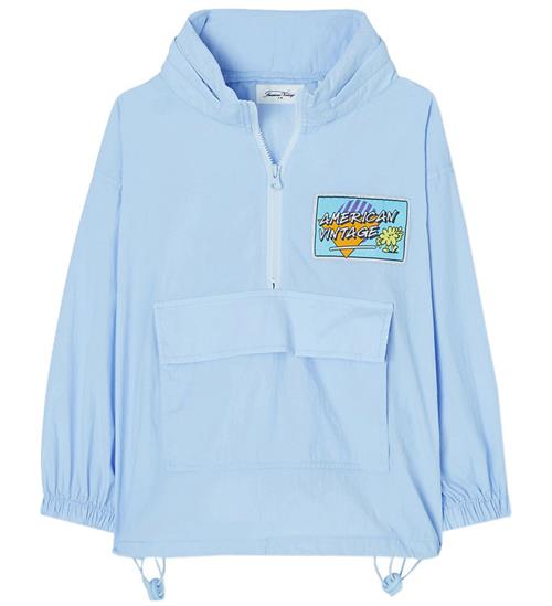 American Vintage American Vintage Anorak - Zotcity - Bleu Polaire