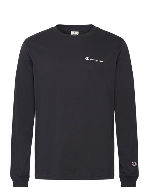 Se Champion Crewneck Long Sleeve T-Shirt Champion Black ved Booztlet