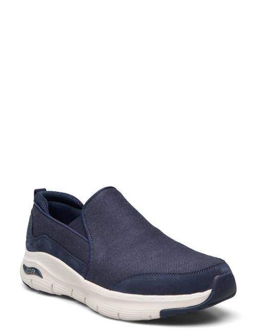 Se Skechers Mens Arch Fit - Leverich Skechers Navy ved Booztlet