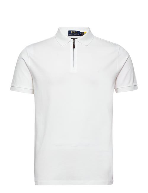 Polo Ralph Lauren Custom Slim Fit Stretch Mesh Polo Shirt Polo Ralph Lauren White