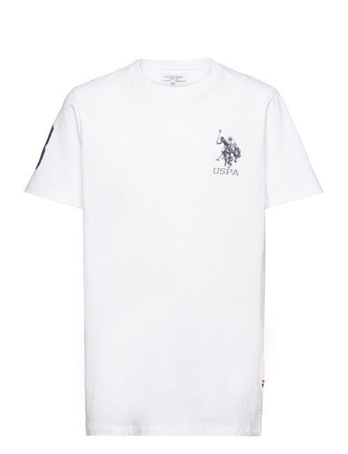 Large Dhm T-Shirt U.S. Polo Assn. White