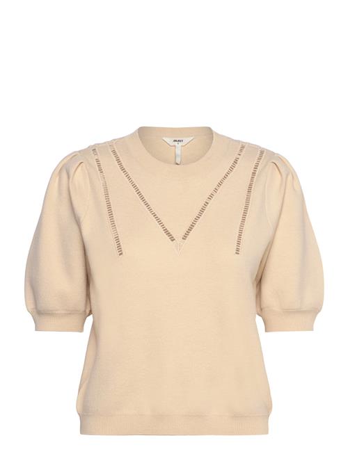 Objvari Knit 2/4 Re Knit Pullover 134 Object Beige