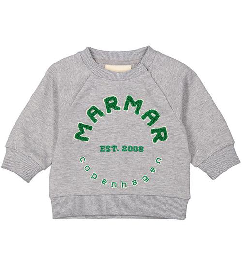 MarMar MarMar Sweatshirt - Theos B - Green Logo