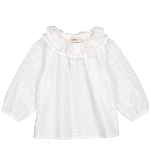 Se MarMar MarMar Bluse - Tonella - Hvid ved KidsWorld