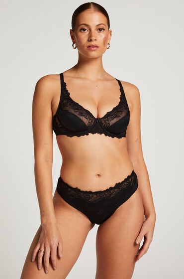 Hunkemöller Diva brasiliansk trusse sort