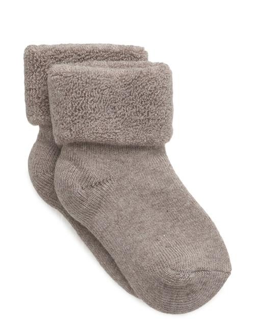 mp Denmark Cotton Baby Sock Mp Denmark Brown