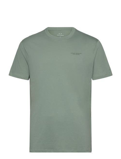 Se Armani Exchange T-Shirt Armani Exchange Green ved Booztlet