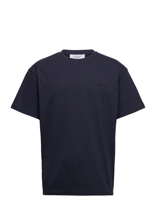 Les Deux Crew T-Shirt Les Deux Navy