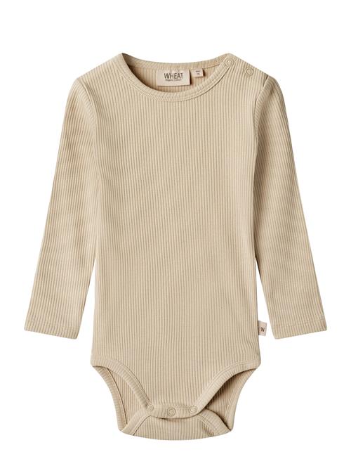 Wheat Rib Body L/S Spencer Wheat Beige