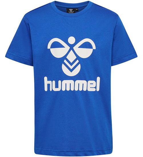 Se Hummel Hummel T-shirt - HmlTres - Blue Lolite ved KidsWorld