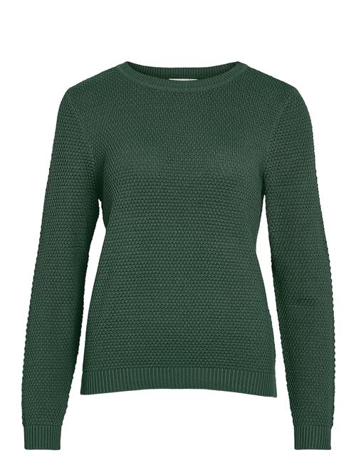 Vila Vidalo O-Neck L/S Knit Top- Noos Vila Green