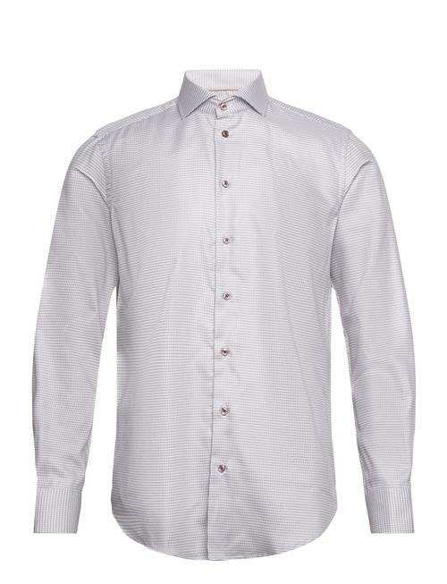 Bosweel Shirts Est. 1937 Slim Fit Mens Shirt Bosweel Shirts Est. 1937 Beige