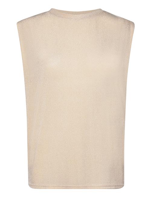 Se Coster Copenhagen Top In Lurex Coster Copenhagen Cream ved Booztlet