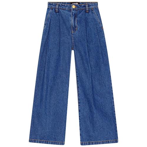 Molo Aeisha Jeans Mid Blue Denim | Blå | 110 cm