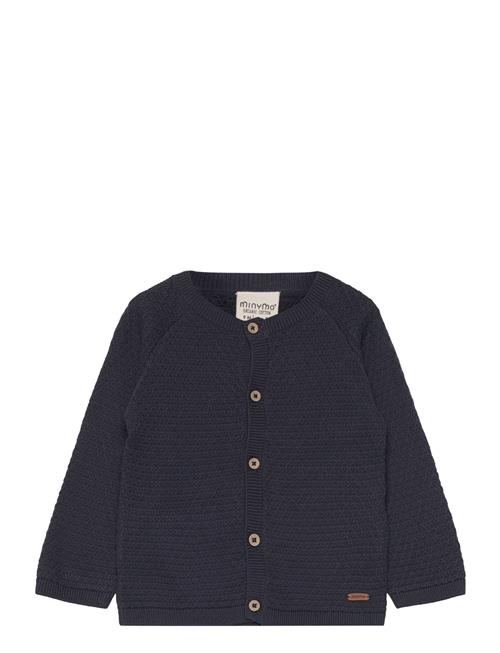 Cardigan Knit Minymo Navy