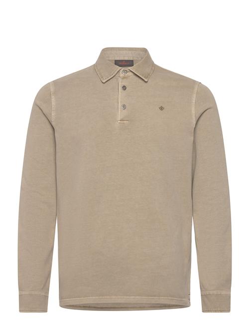 Morris Walter Ls Polo Shirt Morris Beige