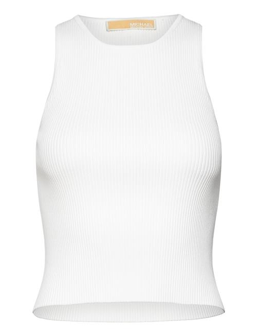 Crop Sport Tank Michael Kors White