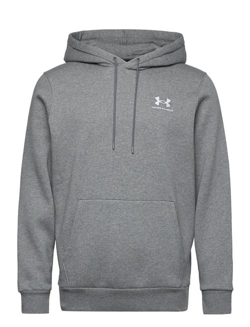 Se Under Armour Ua Essential Fleece Hoodie Under Armour Grey ved Booztlet