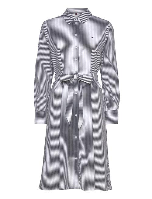 Essential Knee Shirt Dress Tommy Hilfiger White