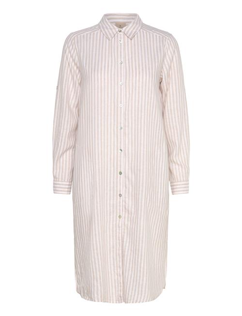 Brandtex Casual Dress Brandtex Beige