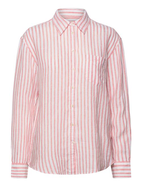 GANT Rel Striped Linen Shirt GANT Pink