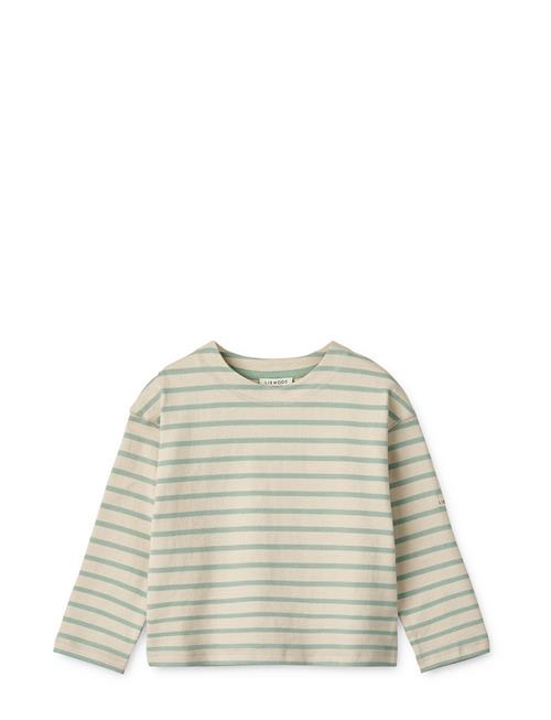 Se Liewood Farah Stripe Sweatshirt Liewood Cream ved Booztlet