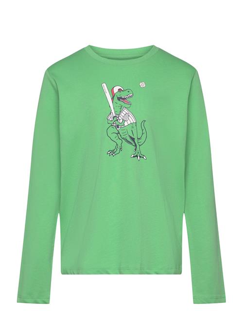 Tom Tailor Printed Longsleeve Tom Tailor Green