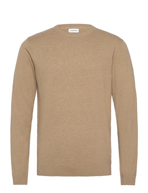 Lindbergh 100 Recycle Knit Round Neck Lindbergh Beige