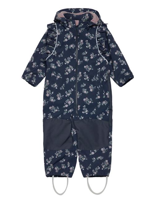 Nmfalfa08 Softshell Suit Frill Aop Fo Name It Navy