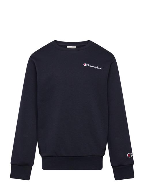 Se Champion Crewneck Sweatshirt Champion Navy ved Booztlet